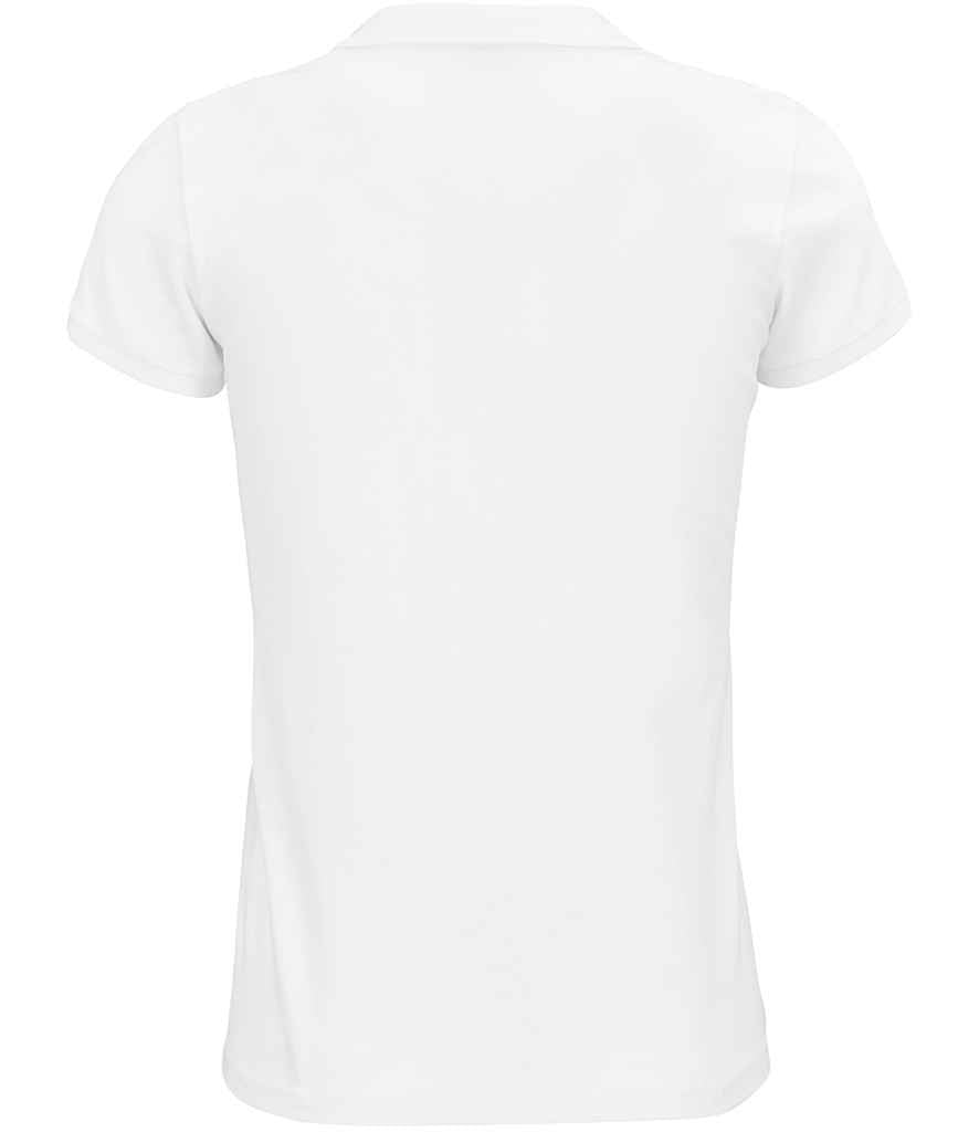 SOL'S Ladies Planet Organic Piqué Polo Shirt - White