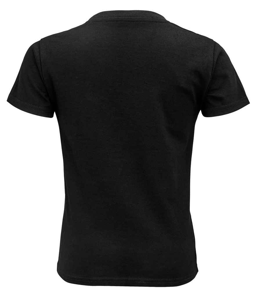 SOL'S Kids Pioneer Organic T-Shirt - Deep Black