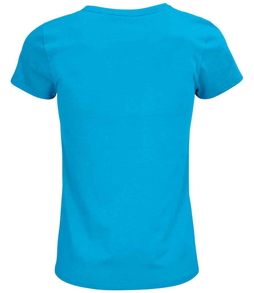 SOL'S Ladies Crusader Organic T-Shirt - Aqua
