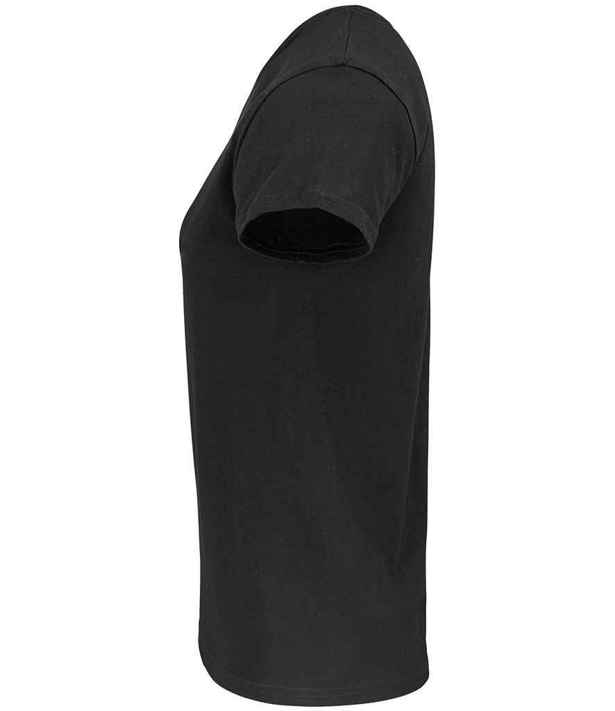 SOL'S Ladies Crusader Organic T-Shirt - Deep Black
