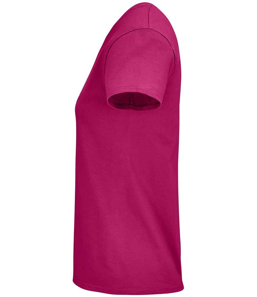 SOL'S Ladies Crusader Organic T-Shirt - Fuchsia