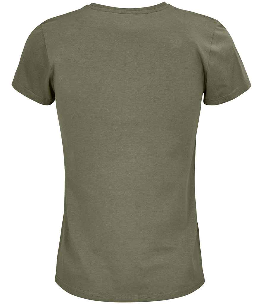 SOL'S Ladies Crusader Organic T-Shirt - Khaki