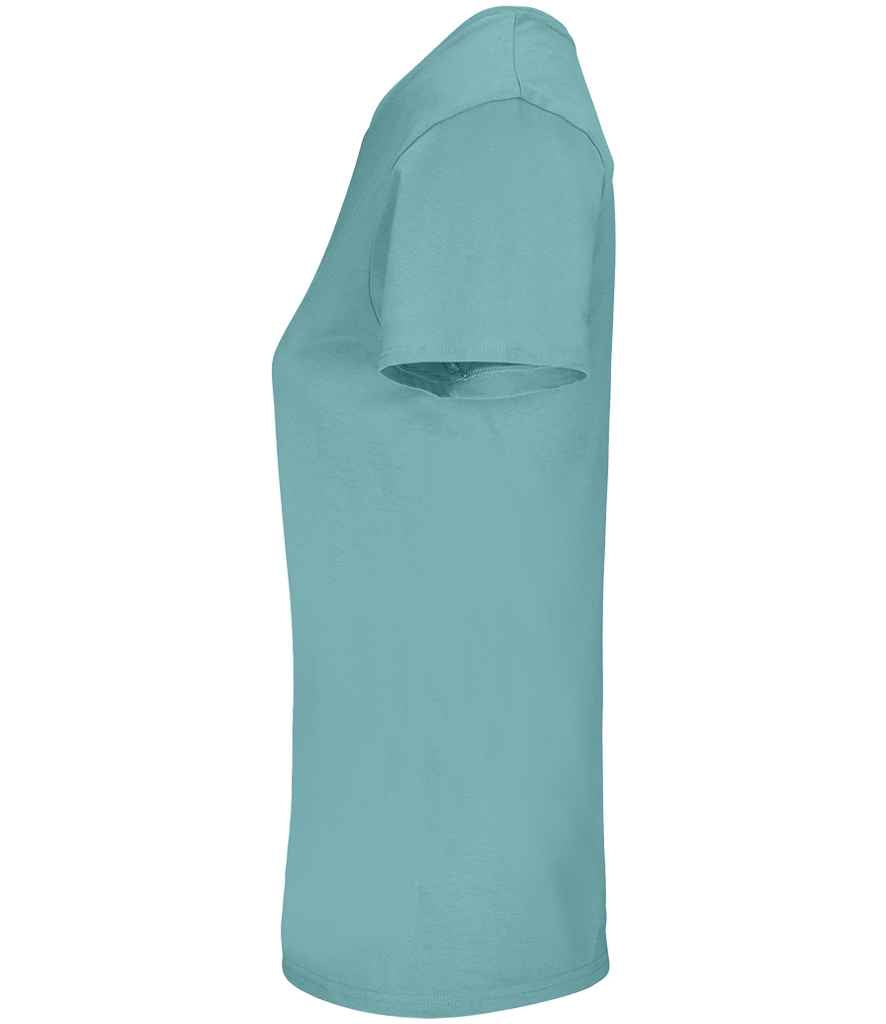 SOL'S Ladies Crusader Organic T-Shirt - Pool Blue