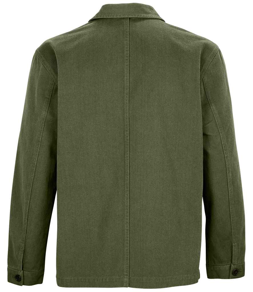 NEOBLU Mael Workwear Utility Jacket - Deep Khaki