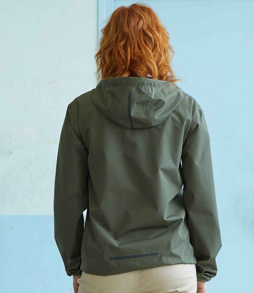 NEOBLU Unisex Andrea Waterproof Windbreaker Jacket - Deep Khaki