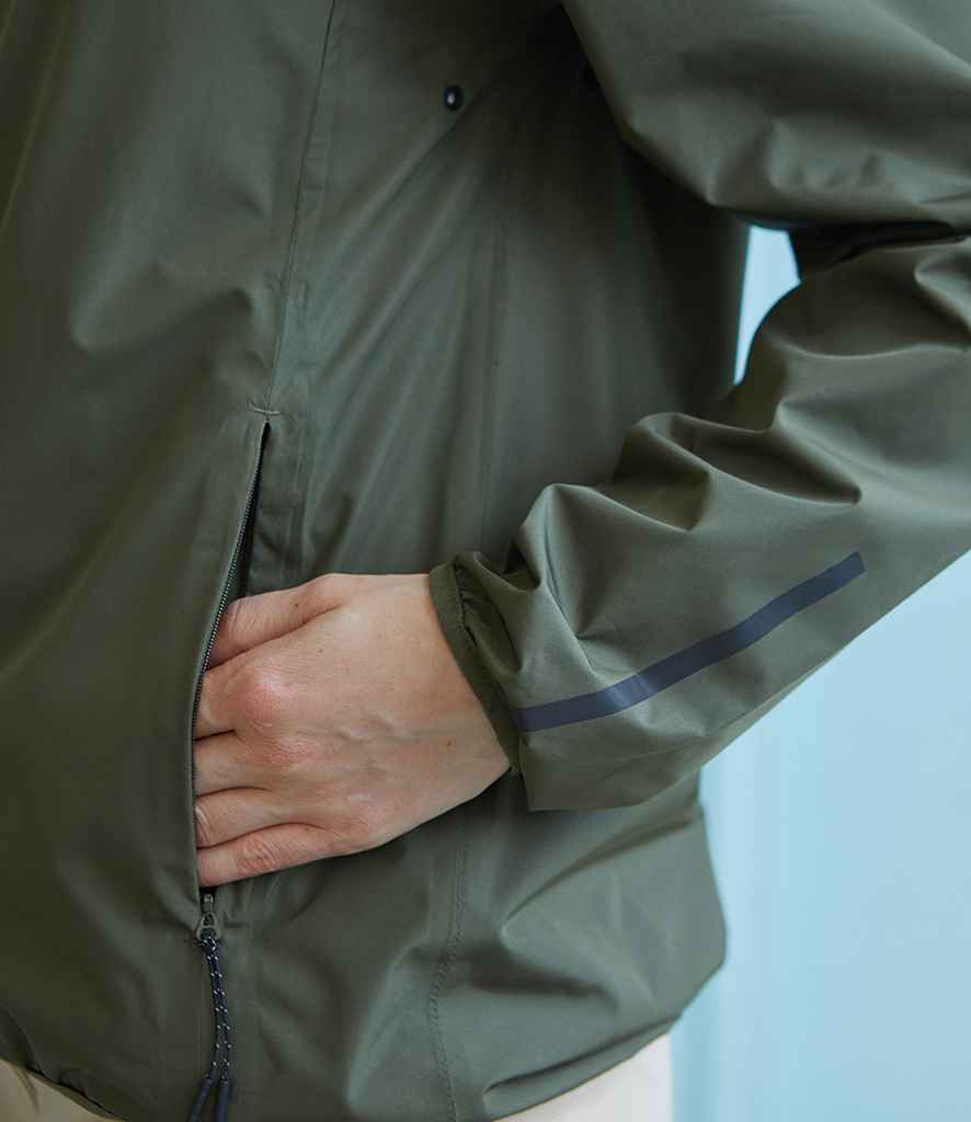 NEOBLU Unisex Andrea Waterproof Windbreaker Jacket - Deep Khaki