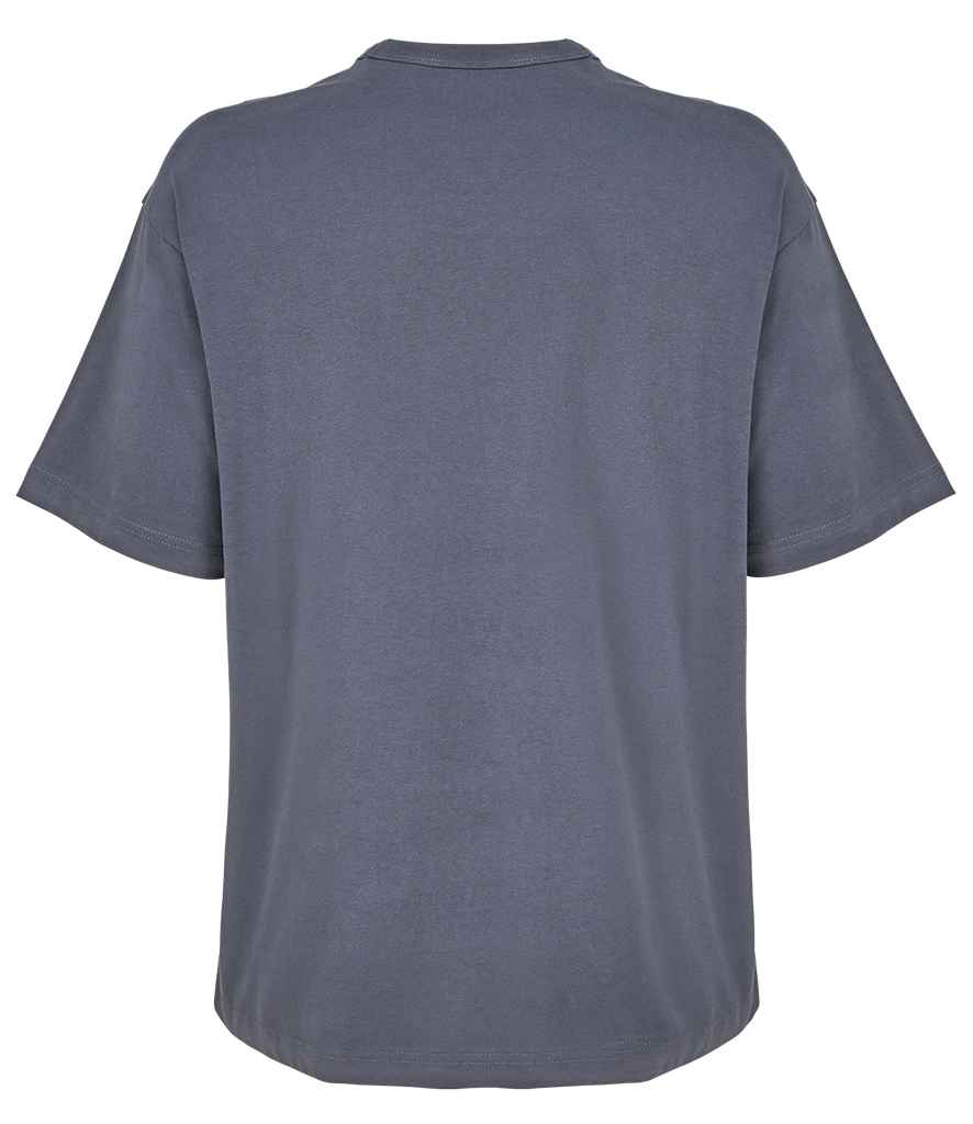 SOL'S Boxy Oversized Organic T-Shirt - Mouse Grey