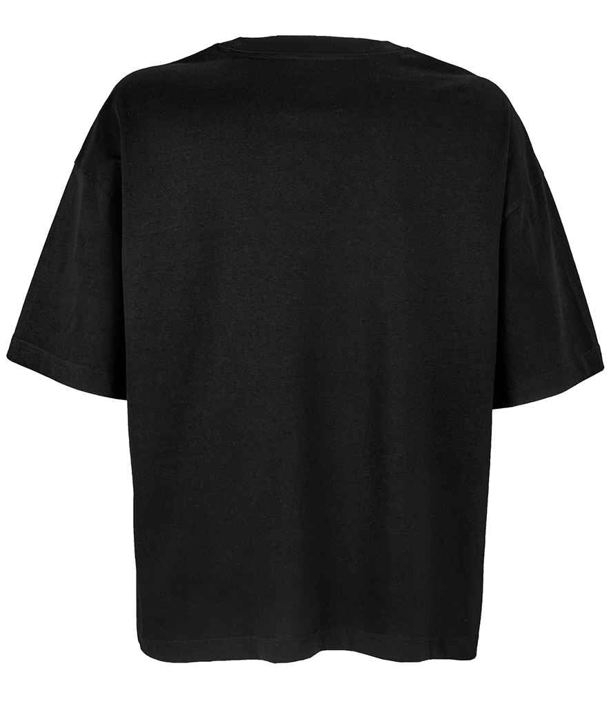 SOL'S Ladies Boxy Oversized Organic T-Shirt - Deep Black