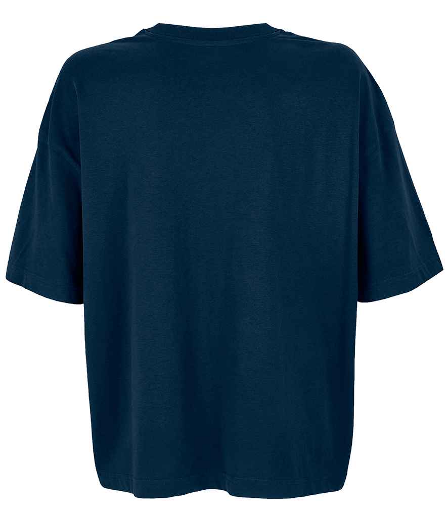 SOL'S Ladies Boxy Oversized Organic T-Shirt - French Navy