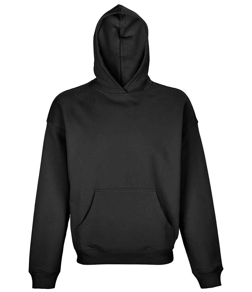 SOL'S Unisex Connor Oversized Hoodie - Black