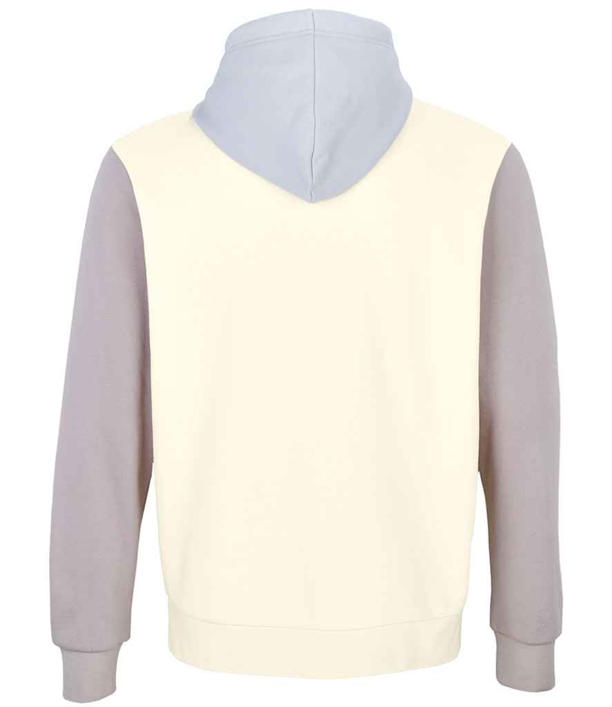 SOL'S Unisex Collins Organic Contrast Hoodie - Natural