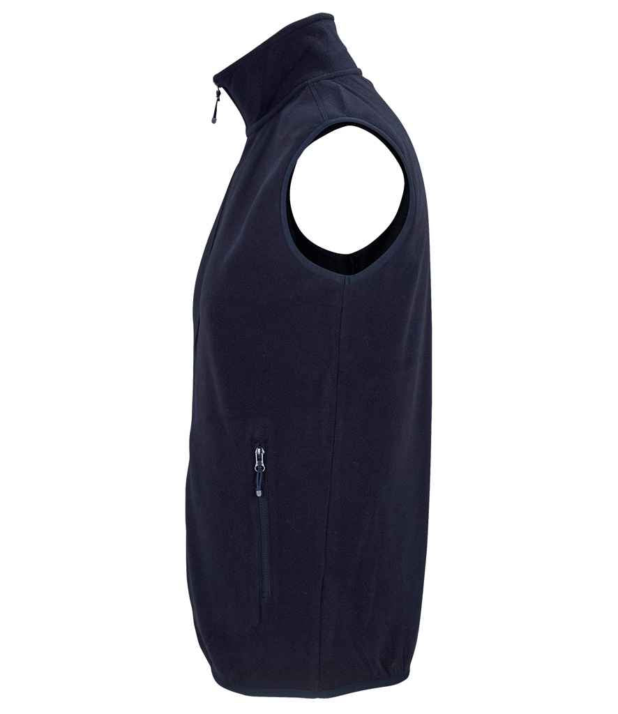 SOL'S Unisex Factor Recycled Micro Fleece Bodywarmer - Navy