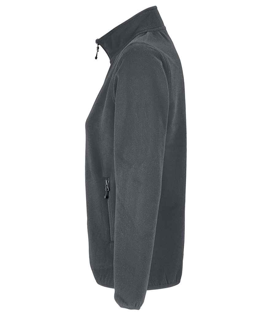 SOL'S Ladies Factor Recycled Micro Fleece Jacket - Charcoal