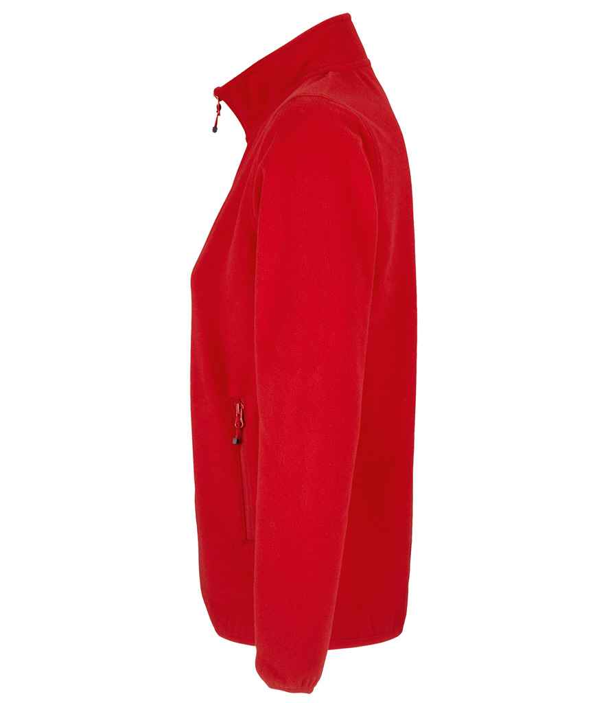 SOL'S Ladies Factor Recycled Micro Fleece Jacket - Red