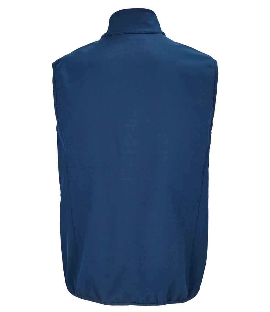 SOL'S Falcon Recycled Soft Shell Bodywarmer - Abyss Blue