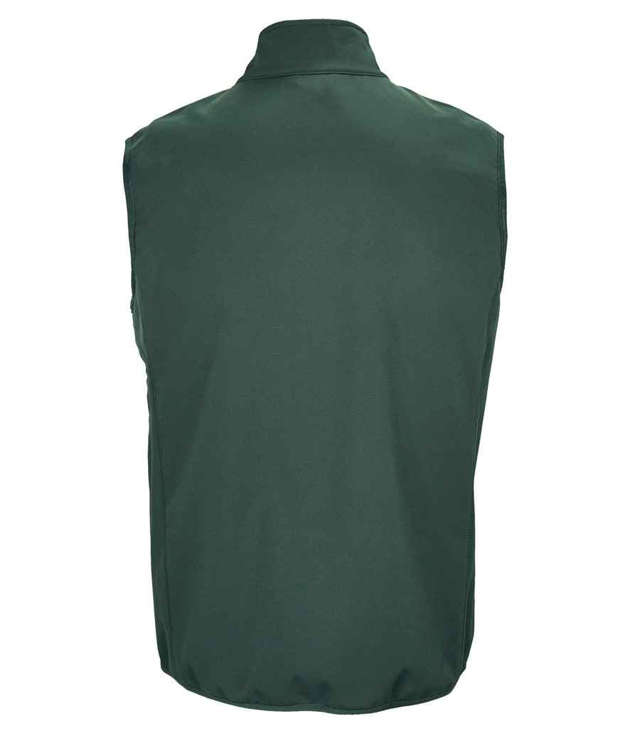 SOL'S Falcon Recycled Soft Shell Bodywarmer - Forest Green