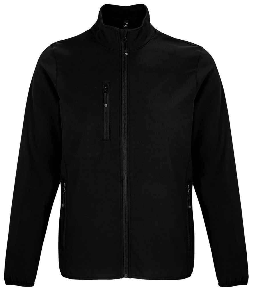SOL'S Falcon Recycled Soft Shell Jacket - Black