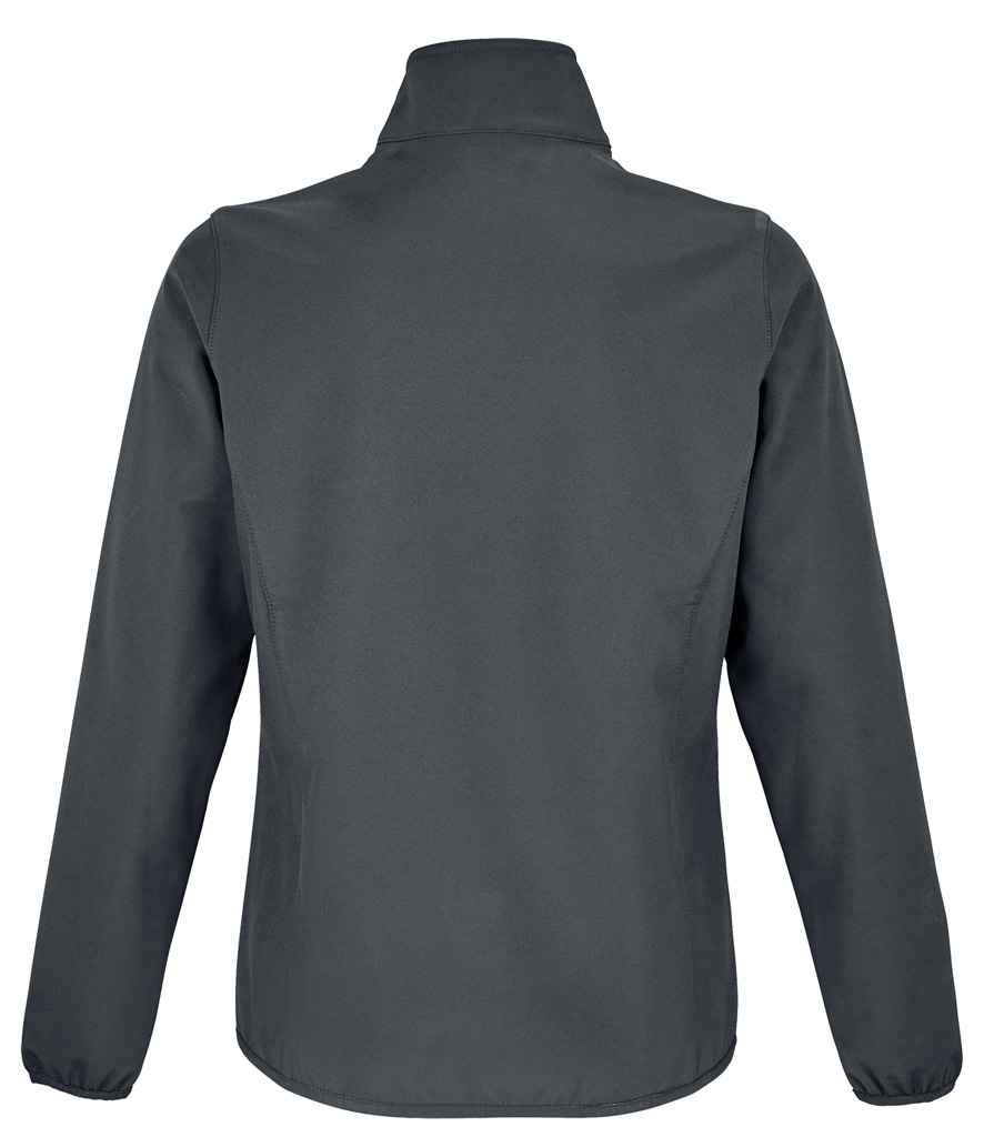 SOL'S Ladies Falcon Recycled Soft Shell Jacket - Charcoal
