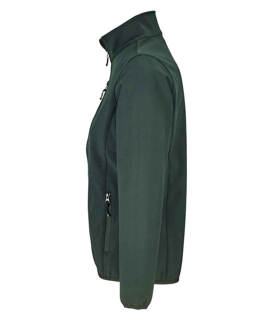 SOL'S Ladies Falcon Recycled Soft Shell Jacket - Forest Green