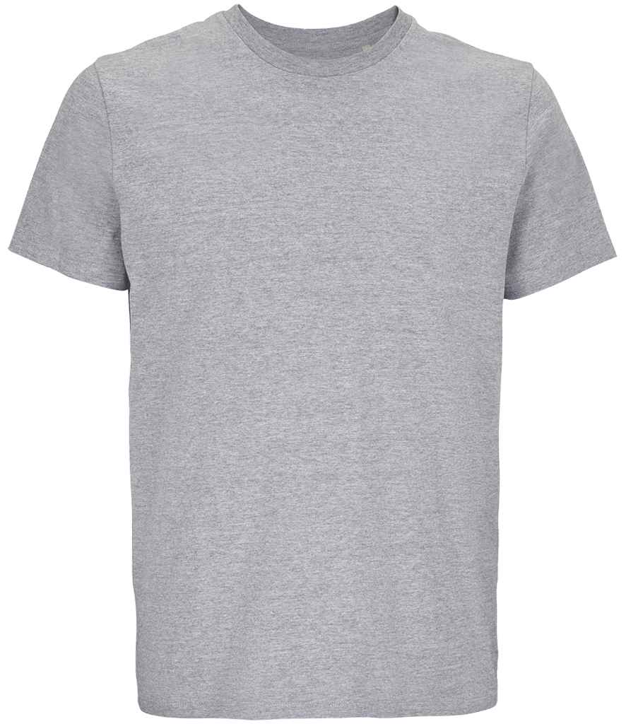 SOL'S Unisex Legend Organic T-Shirt - Grey Marl
