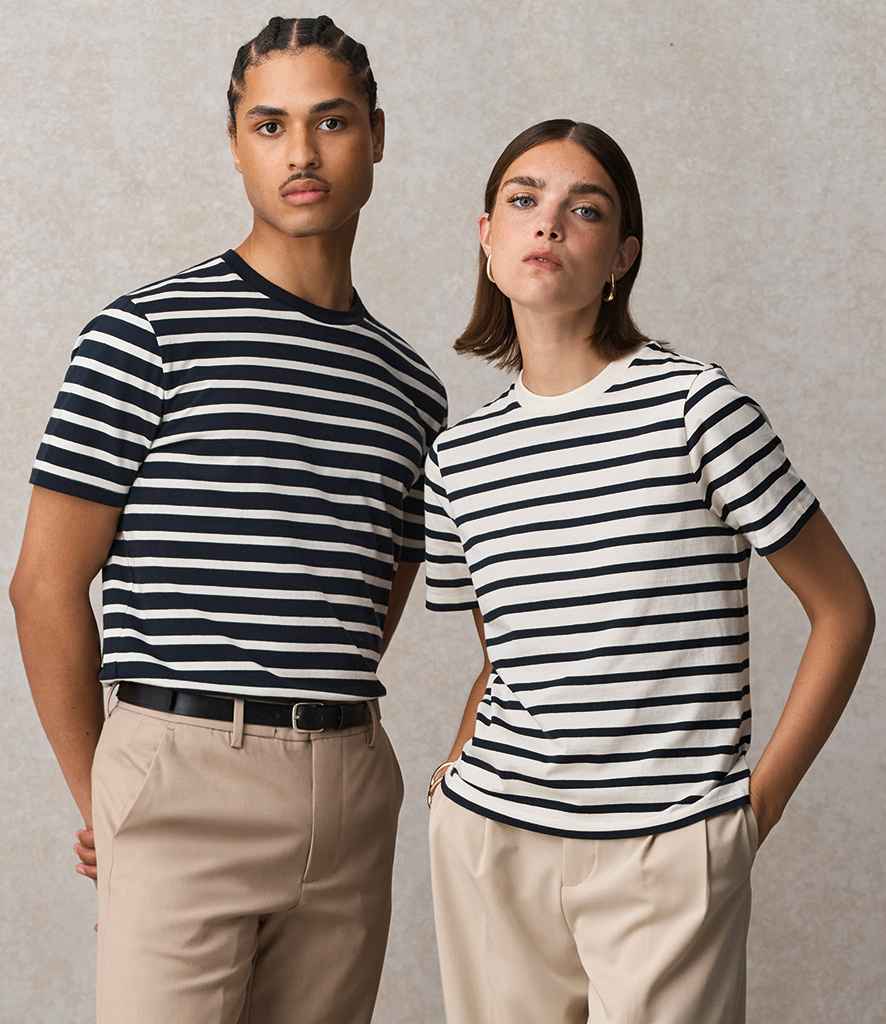 SOL'S Unisex Legend Organic T-Shirt - Navy/Off White