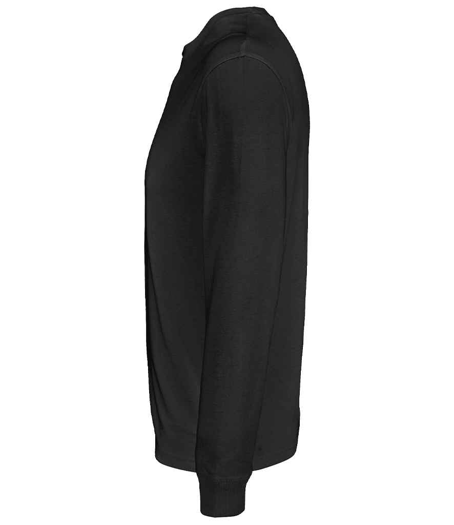 SOL'S Unisex Pioneer Long Sleeve T-Shirt - Deep Black