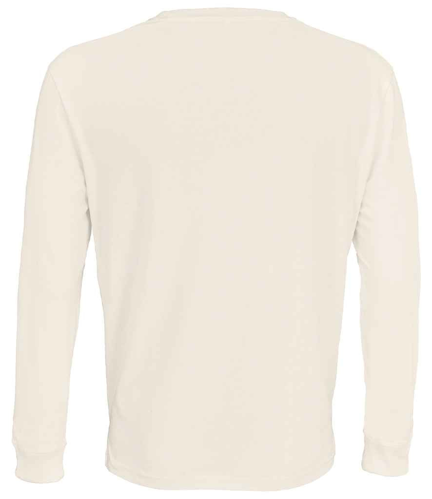 SOL'S Unisex Pioneer Long Sleeve T-Shirt - Off White