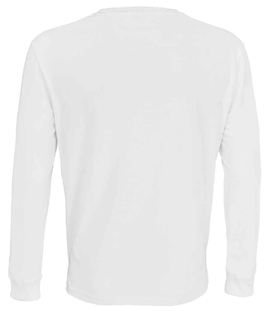 SOL'S Unisex Pioneer Long Sleeve T-Shirt - White