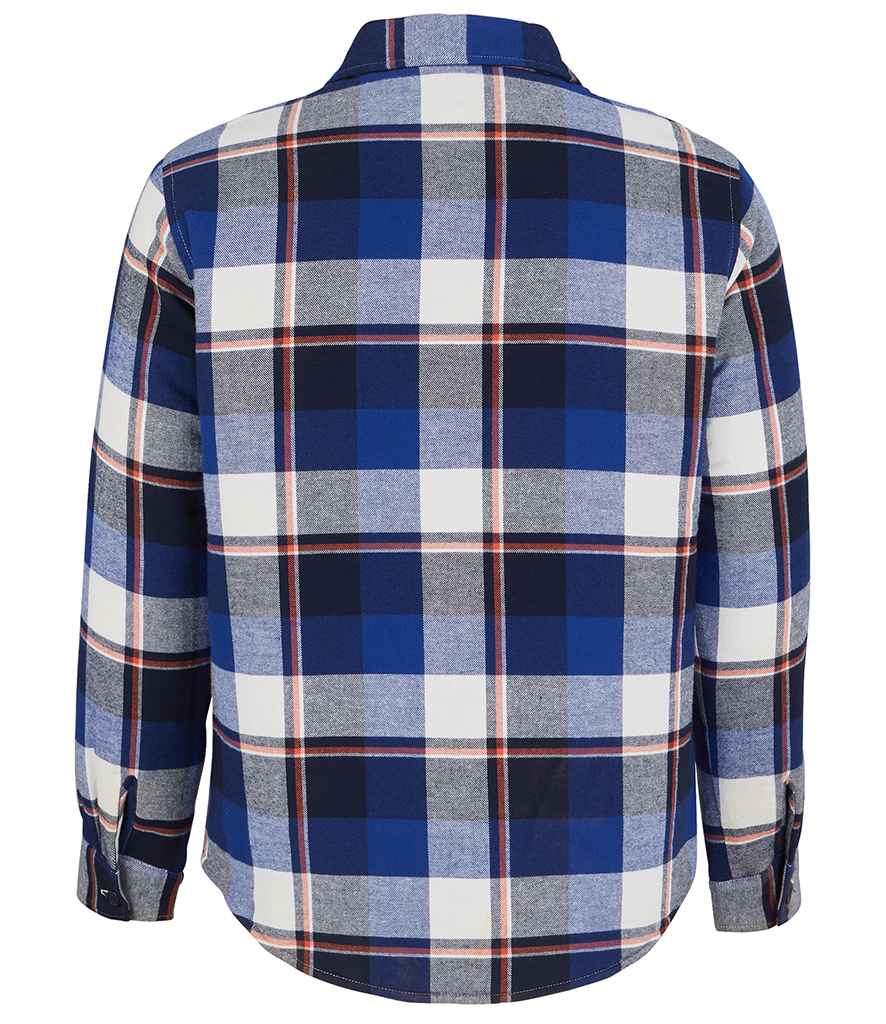 SOL'S Unisex Noah Padded Overshirt - Royal Blue