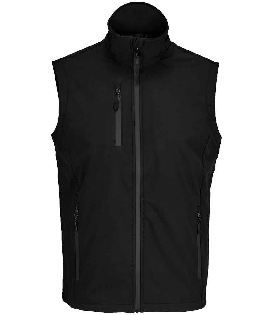 SOL'S Unisex Falcon 3-in-1 Soft Shell Jacket - Black