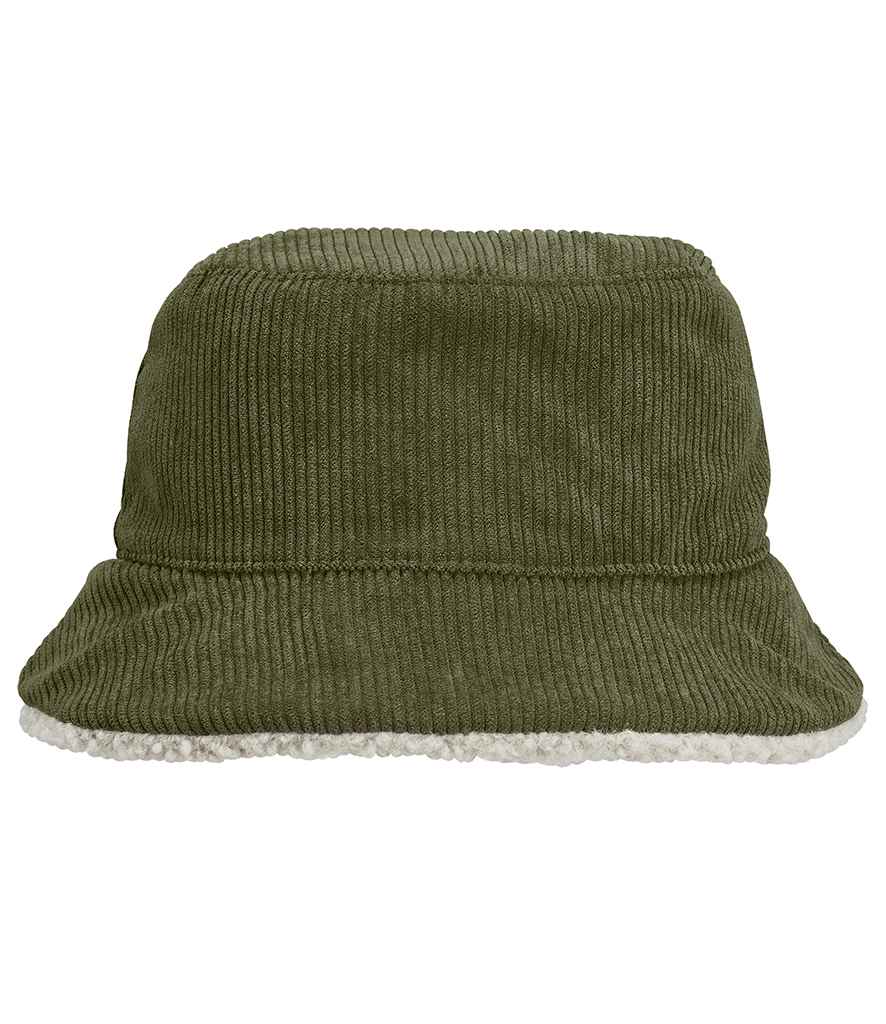 SOL'S Unisex 2-in-1 Reversible Bucket Hat - Army/Shear Beige