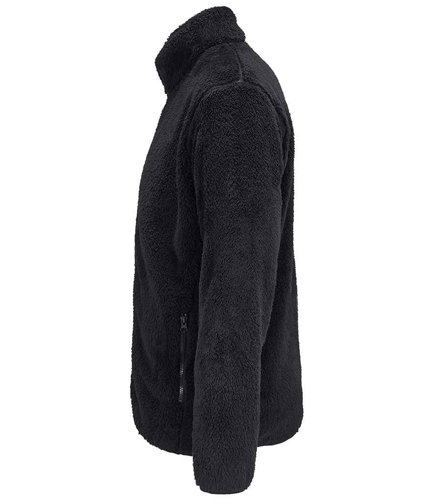 SOL'S Unisex Finch Fluffy Jacket - Carbon Grey