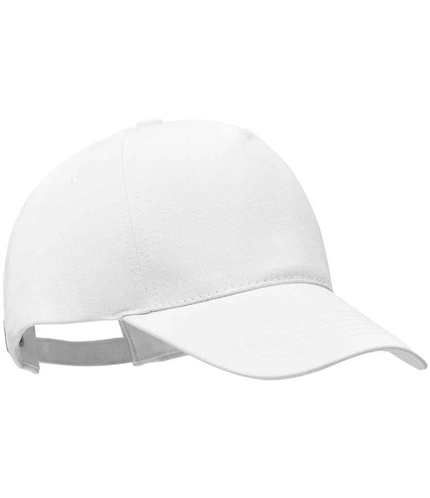 SOL'S Seoul 5 Panel Cap - White
