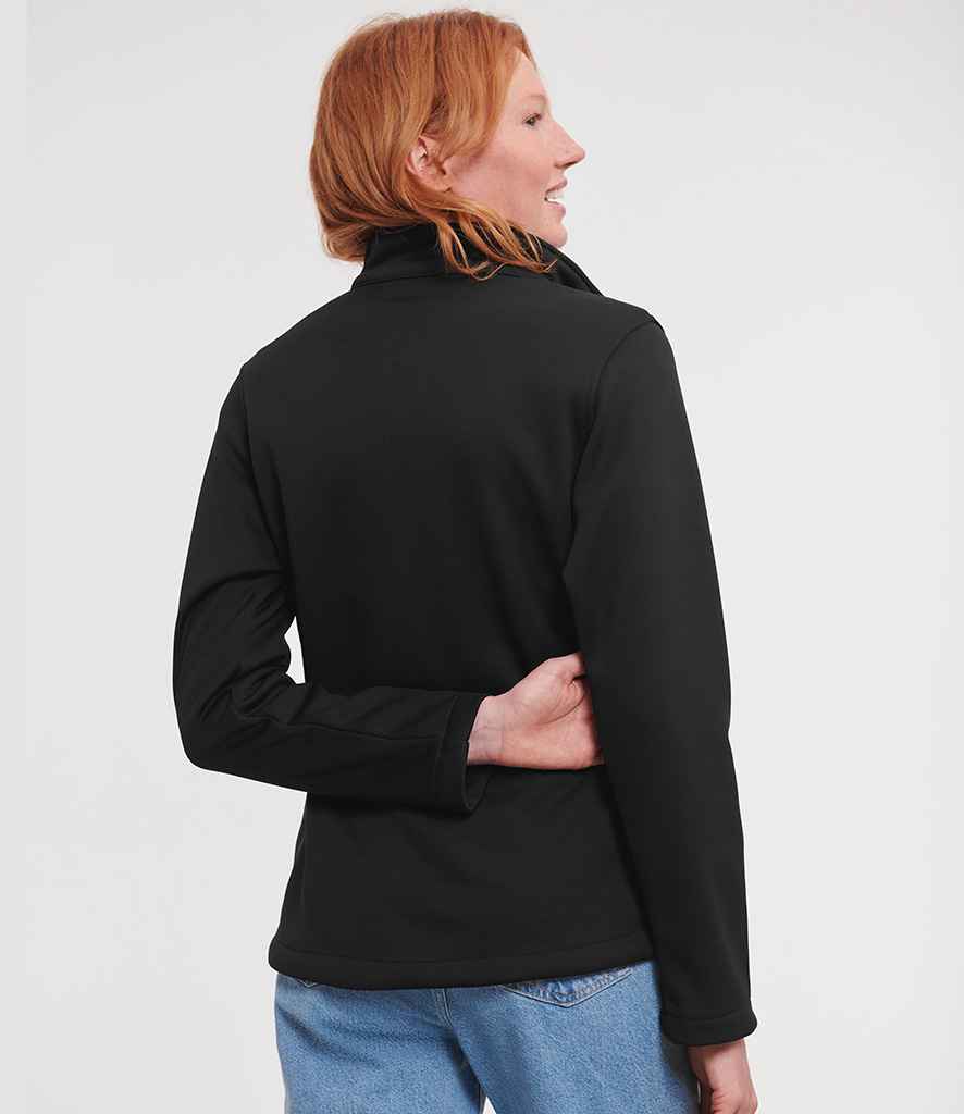 Russell Athletic Ladies Smart Soft Shell Jacket - Black