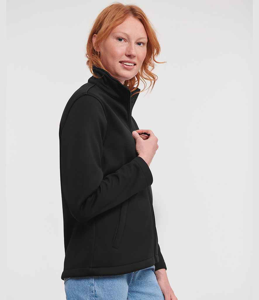 Russell Athletic Ladies Smart Soft Shell Jacket - Black