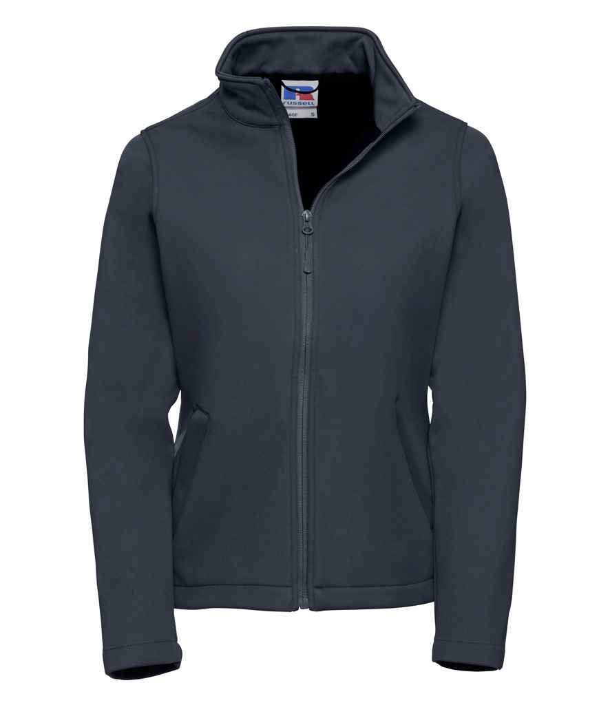Russell Athletic Ladies Smart Soft Shell Jacket - French Navy