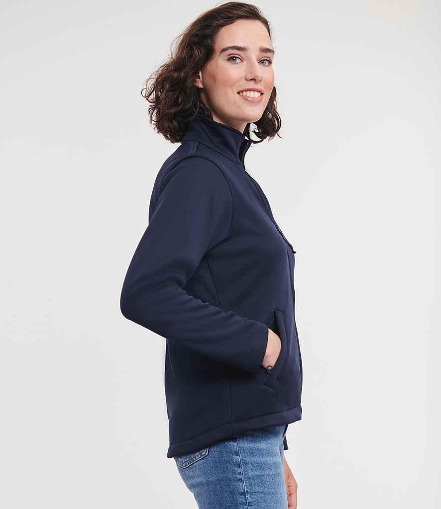 Russell Athletic Ladies Smart Soft Shell Jacket - French Navy