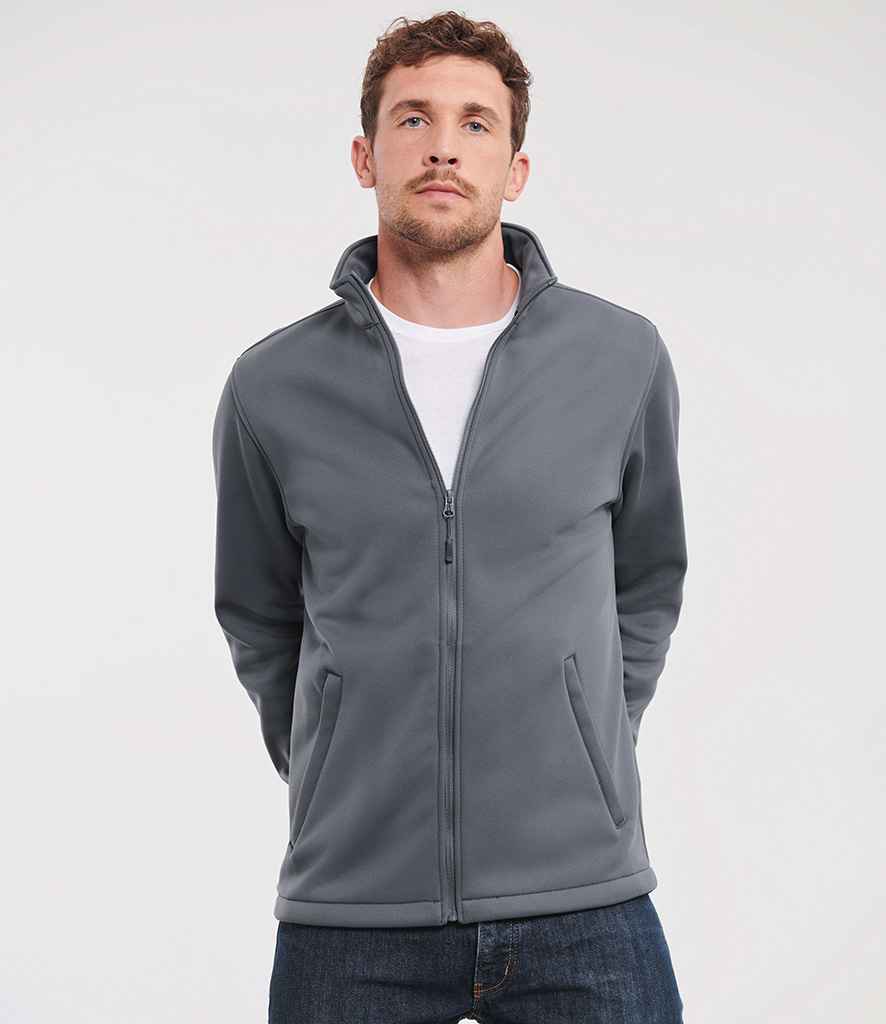Russell Athletic Smart Soft Shell Jacket - Convoy Grey