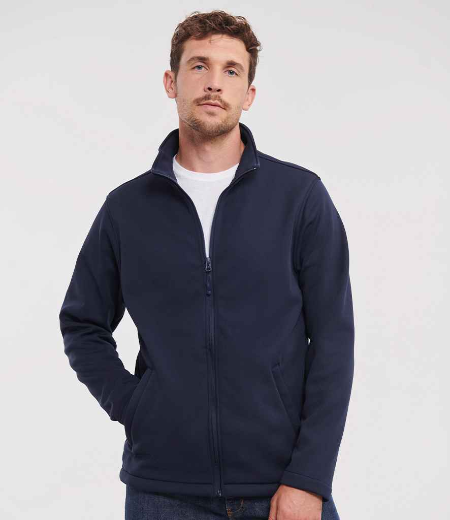 Russell Athletic Smart Soft Shell Jacket - French Navy