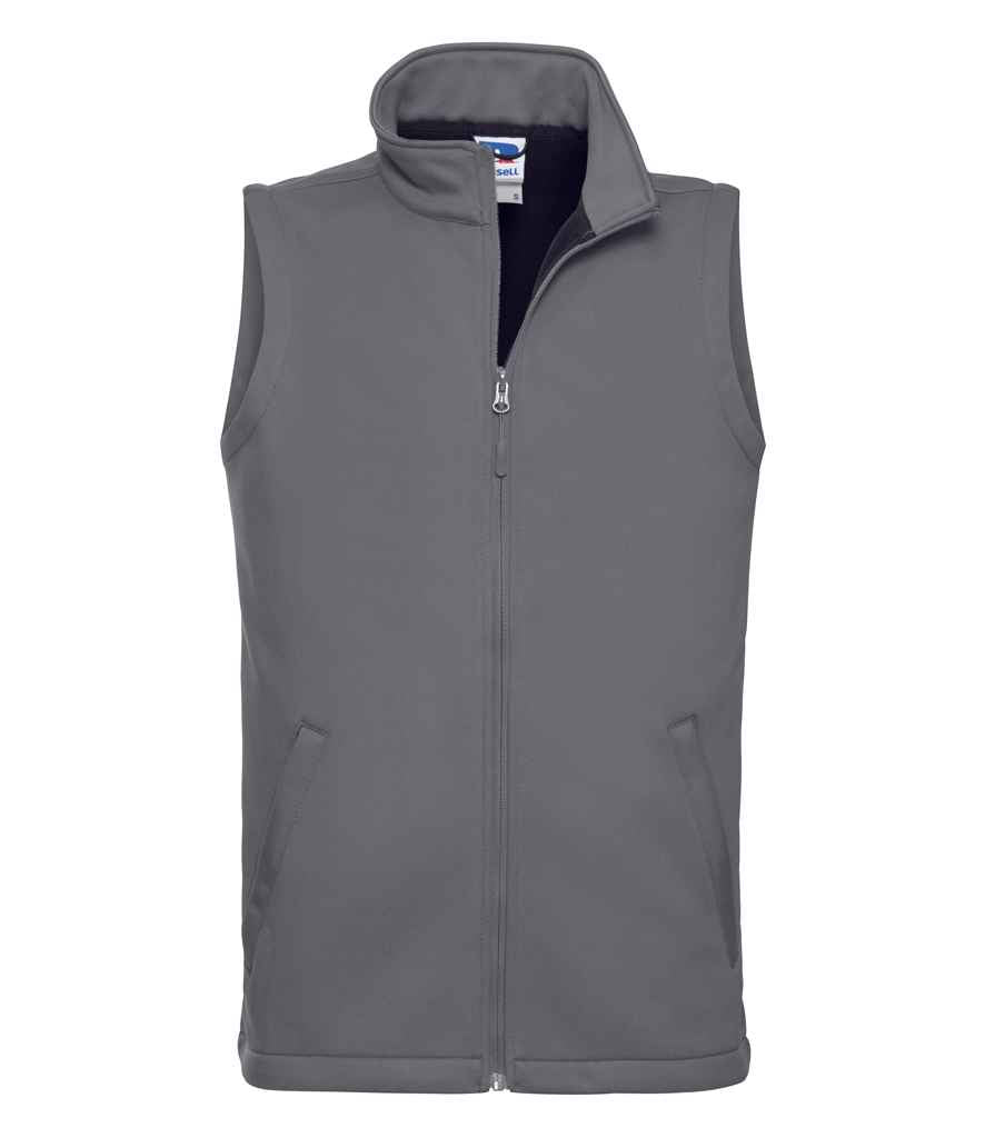 Russell Athletic Smart Soft Shell Gilet - Convoy Grey