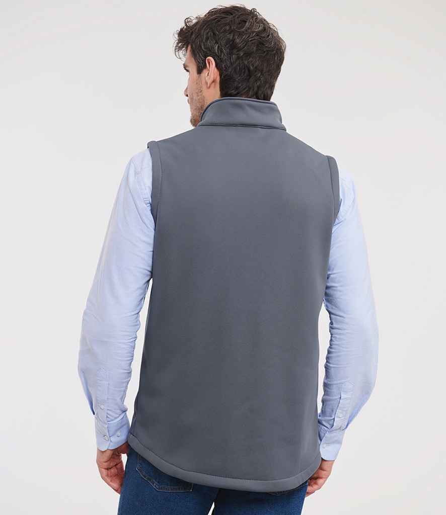 Russell Athletic Smart Soft Shell Gilet - Convoy Grey