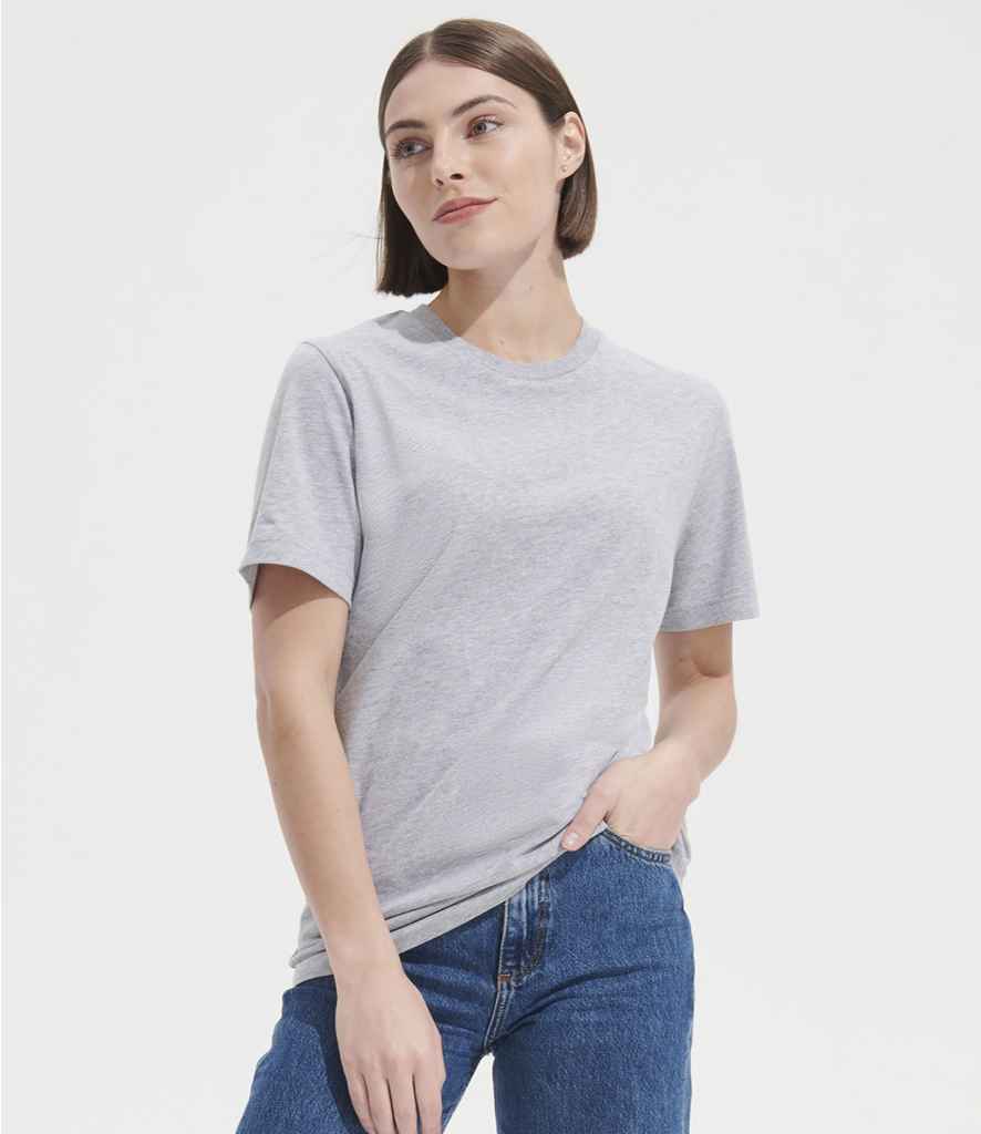 SOL'S Unisex Tuner T-Shirt - Light Grey Marl