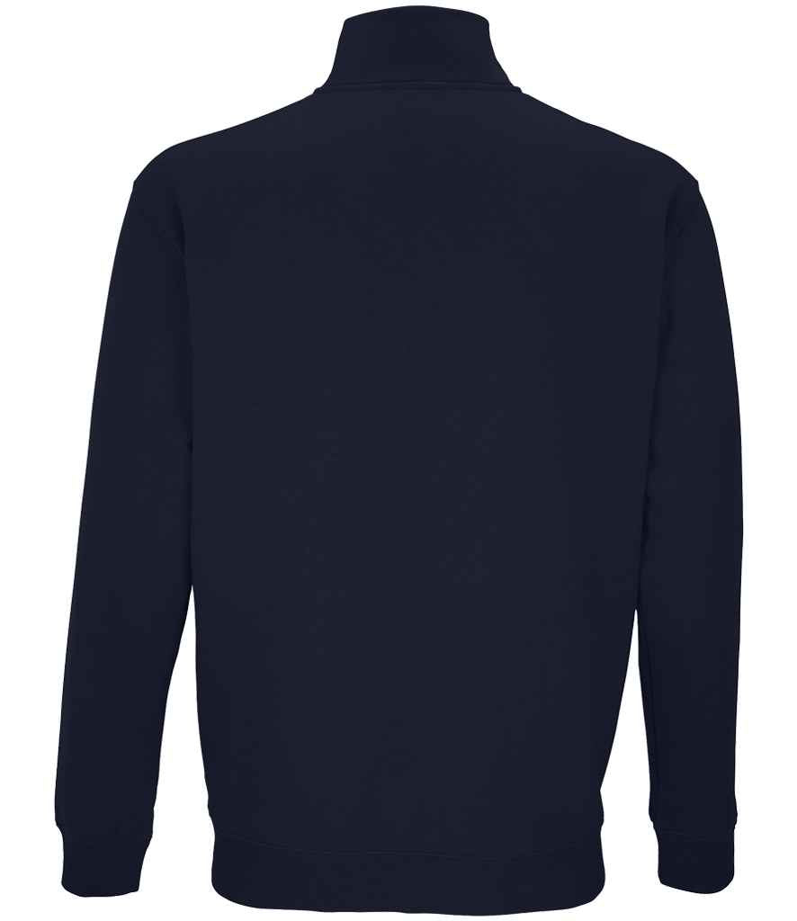 SOL'S Unisex Conrad 1/4 Zip Sweatshirt - French Navy