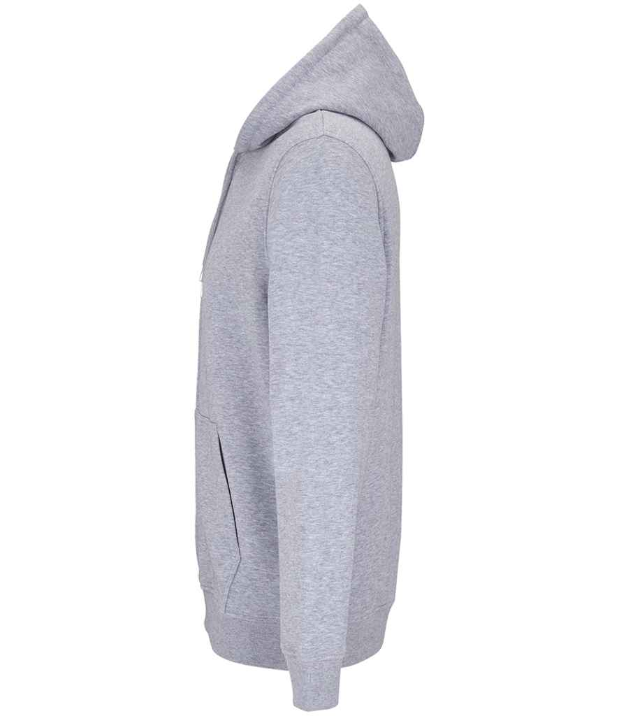 SOL'S Unisex Calipso Eco Friendly Full Zip Hoodie - Grey Marl