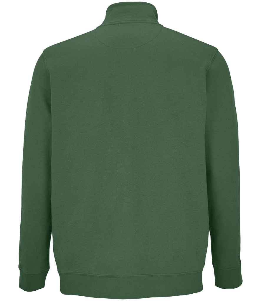 SOL'S Unisex Cooper Full Zip Sweat Jacket - Bottle Green
