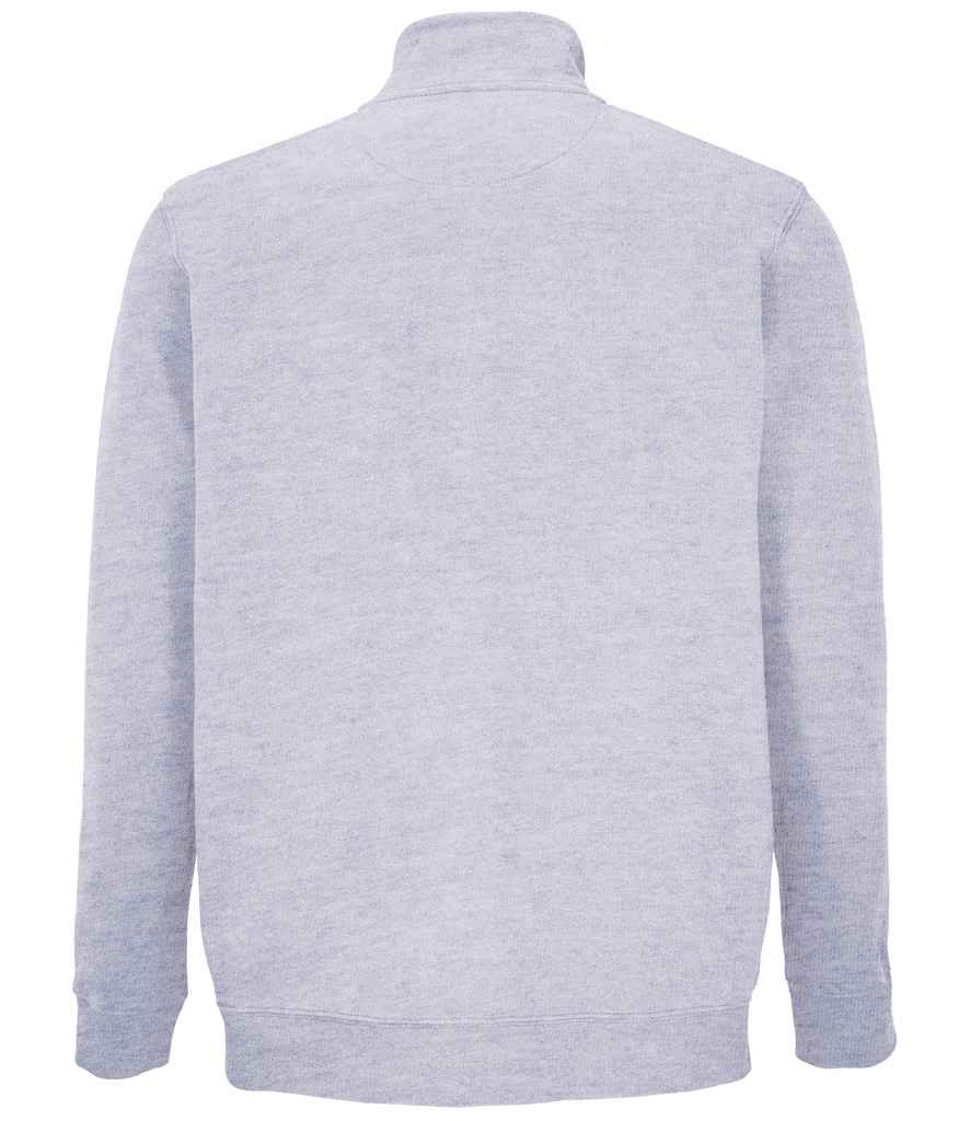 SOL'S Unisex Cooper Full Zip Sweat Jacket - Grey Marl