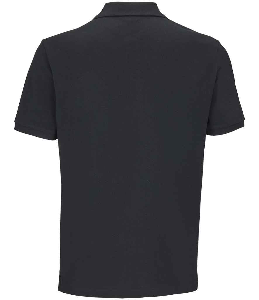 SOL'S Unisex Pegase Piqué Polo Shirt - Black