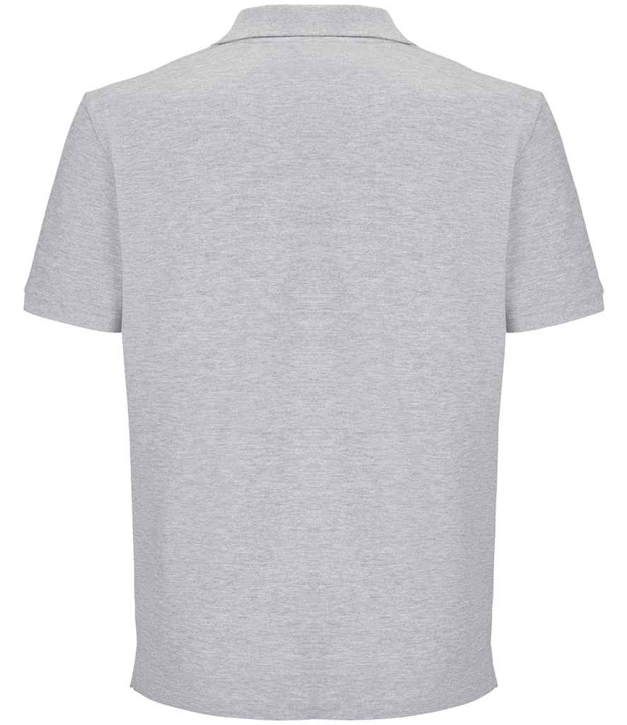 SOL'S Unisex Pegase Piqué Polo Shirt - Grey Marl