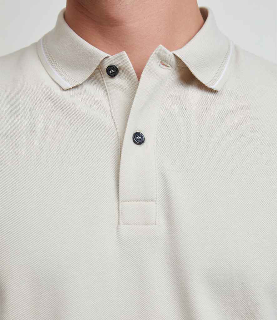 NEOBLU Unisex Orel Piqué Polo Shirt - Dusty Beige