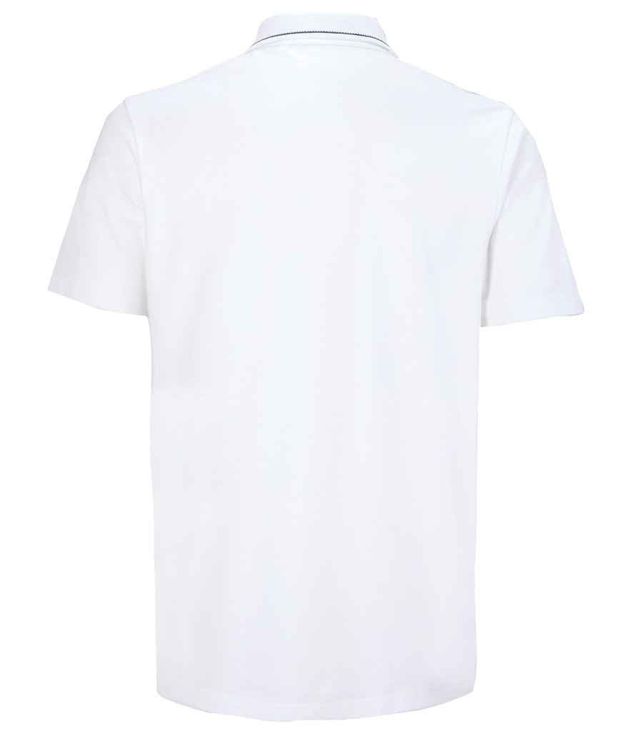 NEOBLU Unisex Orel Piqué Polo Shirt - Optic White
